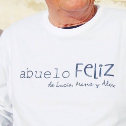 Camiseta "Abuelo Feliz"